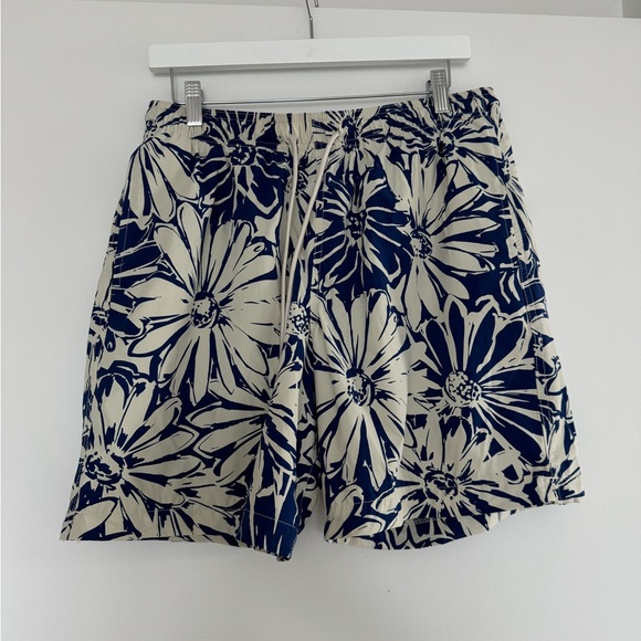 Express Floral Swim Trunks - Picture 1 of 4